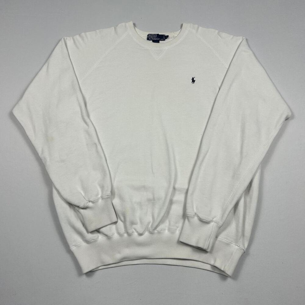 Polo Ralph Lauren White Sweatshirt